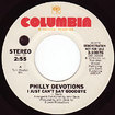 PHILLY DEVOTIONS / I Just Can't Say Goodbye (7inch)